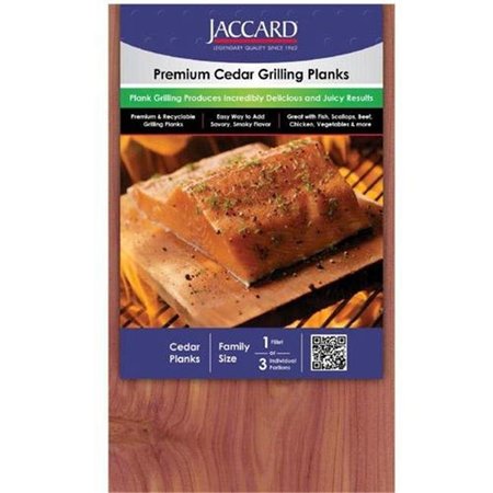 JACCARD Jaccard 201409 Premium Cedar Grilling Planks - Small; 3 Pack 201409